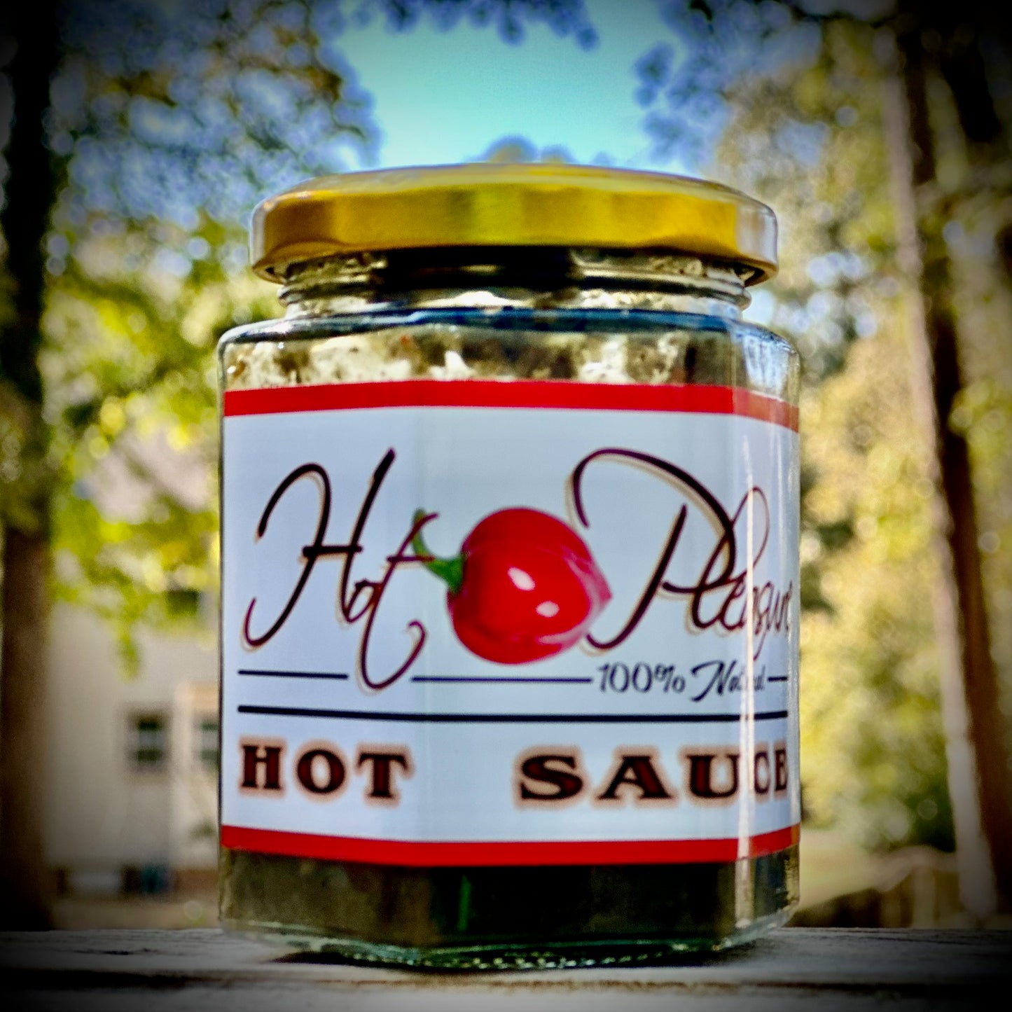 'Hot Pleasure" 6oz Hot Sauce - (2 bottles per order)